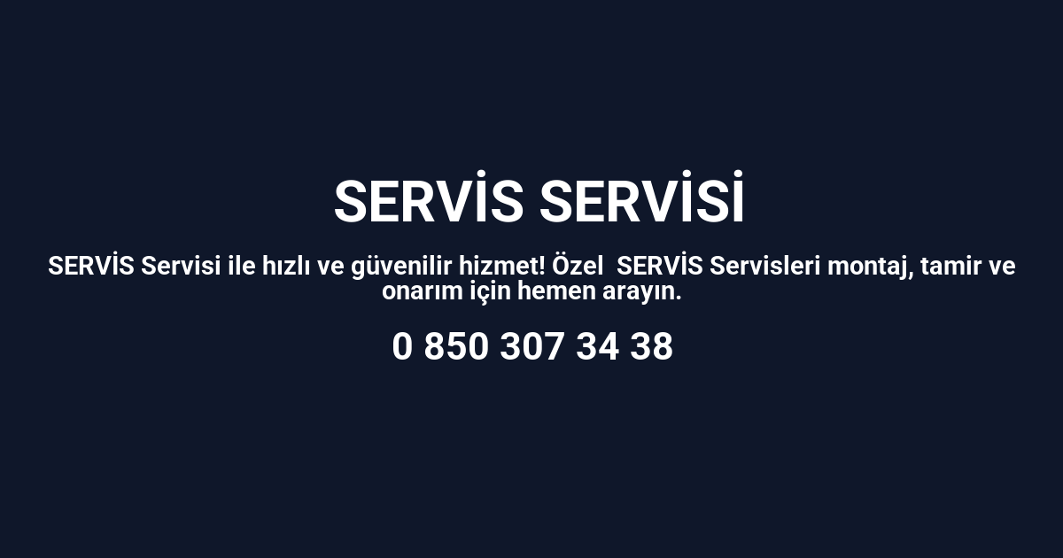 Uğurludağ Astoria Servisi